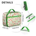 thumbnail image 6 of Lunch Bag Spacious Insulated Lunch Bag Durable Food Carry Bag with Strap for Commuters Outdoor Enthusiasts School Sports Office/Work Meals Picnic & Camping, 6 of 6