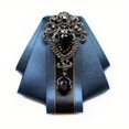 thumbnail image 3 of FNNMNNR 2pcs Men‘s Collar Flower Performance Host Stage Formal Dress, 3 of 6