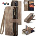 thumbnail image 1 of Compatible con la funda Billetera Samsung Galaxy A53 con Soporte para Tarjeta,Soporte Magnético con Cremallera, Correa de Cordón para Folio, Billetera con tapa para Galaxy A53 5G 6.5 Pulgadas, 1 of 6
