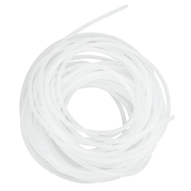 Spiral Wire Wrap Cord, Spiral Wire Wrap Organizer PVC Spiral Wire Wrap Management Spiral Wire Wrap Sleeve Hose For Computer Room For Workshop Home Life