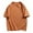 Brown, variant on Admvng Mens Casual Shirts Casual Solid Color Short Sleeved Round Neck Blouses M-6XL
