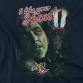 thumbnail image 2 of Wizard of Oz I Like Your Shoes Women's T Shirt, Navy, Medium, 2 of 6