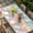 Multicolor, variant on Easter Table Cloths for 8 Foot Rectangle Tables, Country Rabbit Eggs Botanical Flowers Leaves Patio Waterproof Elastic Fitted Tablecloths, Washable Rectangular Table Cover for Camping