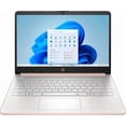 thumbnail image 1 of HP Portable 14 Pouces HD Intel N150 4 Go 128 Go UFS Windows 11 Famille Portable Or Rose, 1 of 6
