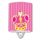 thumbnail image 1 of "Treasures Princess Luz nocturna de cerámica, corona, rosa, 6"" x 4""" Caroline's Treasures BB8757CNL, 1 of 1