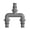 Three way, variant on Leakproof Interconnecting Coupler with Rubber O Rings Pool Hose Replacement Adapter for Home Outdoor Swimming Pools