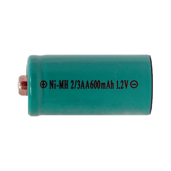 Lot de 16 Piles à Bouton 2/3 AA NiMH (600 mAh)