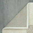 thumbnail image 2 of Mainstays Plush Block Check Ivory Indoor Runner Rug, 1'11" x 6', 2 of 7