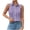 Purple, variant on Staron Women's Casual Sleeveless Button Down Collar Tank Top Striped Blouse Basic Relaxed Loose Fit Vacation Beach Travel Shirt, Red S