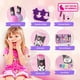 thumbnail image 4 of Train Case Kuromi con Maquillaje Infantil, Brochas, Esmaltes y Brillos, Ideal para Juego y Regalo - MAKEUPERIA, 4 of 5