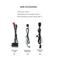 thumbnail image 4 of 1 A 9 3 en PWM ARGB Fan Hub Splitter Magnetic Suction Con Control Remoto() Blanco, 4 of 8