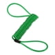 thumbnail image 1 of 1 Pcs Candado de Disco Verde para Motocicleta Cable Universal Antirrobo Reemplazo de Candado de Rueda, 1 of 7