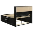 thumbnail image 4 of Briana 4-piece Queen Bedroom Set Black, 4 of 14