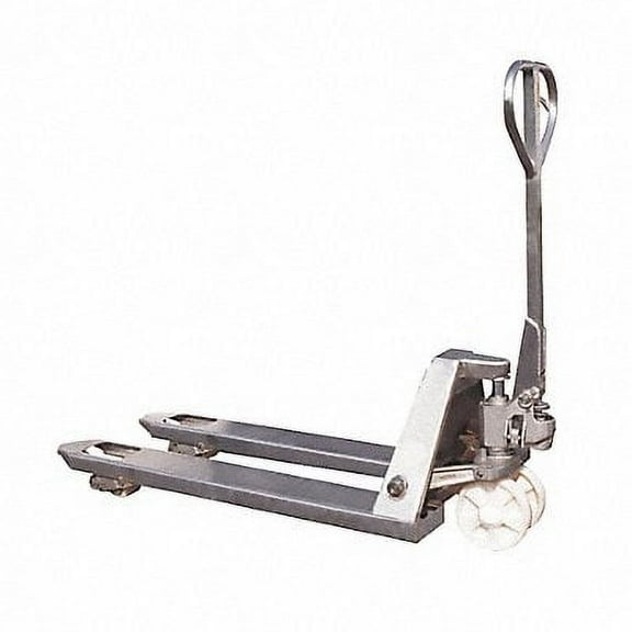 Dayton Pallet Jack,Galvanized,Nylon Rollers 2TUR4