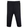 thumbnail image 6 of Hudson Baby Girl Cotton Pants and Leggings, Black Toile Pink Bows, Preemie, 6 of 6