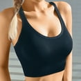 thumbnail image 3 of Women Sports Bra 2024 Workout Tank Padded With Built In Shelf Yoga Bra Strappy Sports Bra Strapless Bra for plus Size Women Sports Brawls for Women Womens plus Size Bras Seamless Sports Bra Back Bra, 3 of 6
