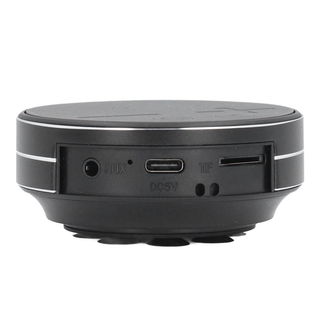 Mini Speaker Bone Conduction, Portable Speaker Stereo Bass Sound, Waterproof Shower Speaker with Suction Cup Base, Mini Music Player for Home, Outdoor, Party