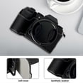 thumbnail image 2 of Portable Camera Protective Case Retro Style Camera Case Carry Bag Opening Bottom Design with Shoulder Strap Replacement for Fujifilm XS20/X-S20 Camera, 2 of 5