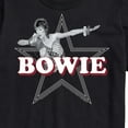 thumbnail image 3 of David Bowie - Logo Star - Men's Short Sleeve Graphic T-Shirt, 3 of 5