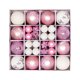 thumbnail image 1 of Liquidación navideña por menos de $8.00: 44 bolas decorativas para árbol de Navidad (2024), 12 de 2.36'', 32 de 1.18'', adornos navideños irrompibles, bolas colgantes para fiestas, decoración, 1 of 6