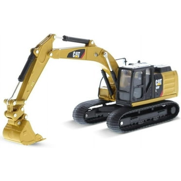 1/64 Hybrid Collection Series CAT 320FL Hydraulic Shovel with 5 Attachments
