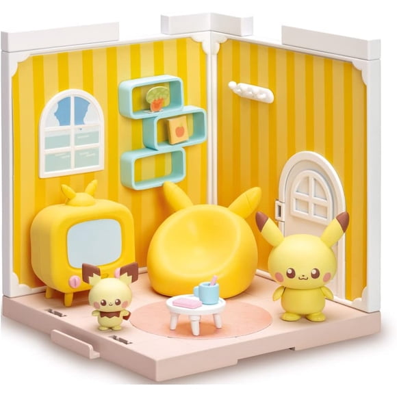 Pokemon Pocket Peace House Living Pikachu & Pichu