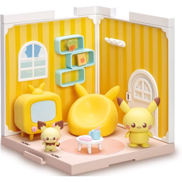 Pokemon Pocket Peace House Living Pikachu & Pichu