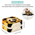 thumbnail image 5 of Panda Sunflower Travel Portable Square Jewelry Box for Rings Earrings Necklaces Bracelets Girls Women Display Case Holder Organizer Stand Storage Box, 5 of 6