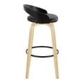 thumbnail image 5 of Grotto 30" Fixed-Height Bar Stool, Bar Chairs, Swivel Bar Stools, Bar Stools Set of 2, 5 of 6