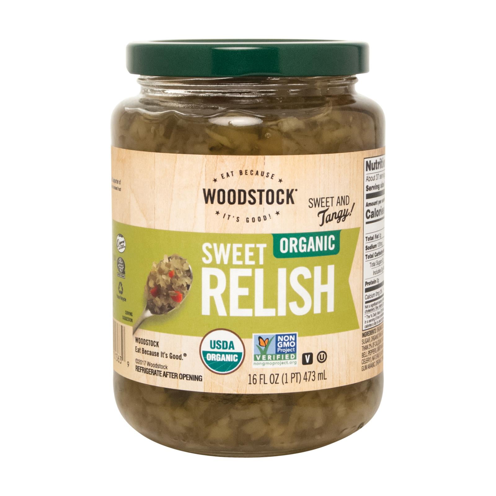 Woodstock Woodstock Relish, 16 oz