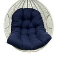 thumbnail image 5 of TOPCHANCES Swing Chair Cushion, Patio Chair Cushion for Hanging Egg Chair, Waterproof Hanging Egg Chair Pad ( Navy Blue ), 5 of 9
