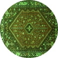 thumbnail image 1 of Ahgly Company Indoor Round Persian Green Traditional Area Rugs, 6' Round, 1 of 1