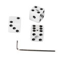 thumbnail image 4 of Boutons de Volume en Forme de Dé, Compatibilité 3 Pcs Taille Adaptée pour Guitare Style Dé Apparence pour Instrument de Musique, 4 of 7