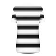 thumbnail image 4 of Vmvidoty Womens Summer Short Sleeve Shirts 2026 Fashion Plus Size V Neck Outfits Clothes L-5XL Going Out Tops for Women Black 2XL, 4 of 5