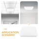 thumbnail image 5 of Lámpara de techo LED cuadrada moderna para comedor, elegante pantalla de techo Lámpara de techo moderna, elegante pantalla de lámpara cuadrada, 5 of 8