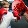 thumbnail image 4 of 2 uds almohadillas de entrenamiento de enfoque de boxeo para niños hombres mujeres Karate Muay Thai equipo de entrenamiento de patadas y equipo de protección, 4 of 5