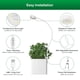 thumbnail image 5 of Lámpara SANSI Luz de Cultivo 5V Paquete de 4 Espectro Completo Regulable, 5 of 7