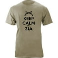 thumbnail image 1 of Classic Keep Calm I'm a 31A Army MOS T-Shirt, 1 of 1
