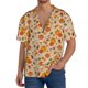 thumbnail image 1 of Fotbe Fall Autumn Camisa Estampada de Manga Corta para Hombre, Casual de Verano, Estilo Playero, Sin Arrugas-Medium, 1 of 5