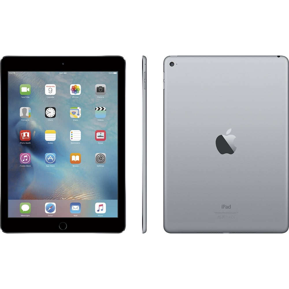 Restored Apple iPad Air 2 64GB Space Gray Wi-Fi MGKL2LL/A (Refurbished)