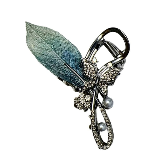 Guardurnaity Pinza de pelo de metal versátil elegante para cualquier ocasión Accesorios para el cabello para mujer Pinza de pelo de plátano de Accesorio para el cabello D