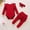 Wine, variant on Newborn Infant Baby 3pc Clothes Ruffle Ribbed Long Sleeve Romper Bodysuit Skirts Pants Headbands Set Baby Outfits for Girl Green 3-6 Months