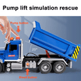 thumbnail image 4 of SSNTSY Large Dump Truck Toy Truck Vehicle Modle Engineering Car Pump Lift Simulation Rescue for Birthday Gift, 4 of 8
