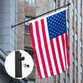 thumbnail image 3 of YAOMOBB Flag Bracket 360 Degree Rotation Flagpole Ring Length Adjustable Strong Load Bearing Home Decoration Flag Holder, 3 of 6