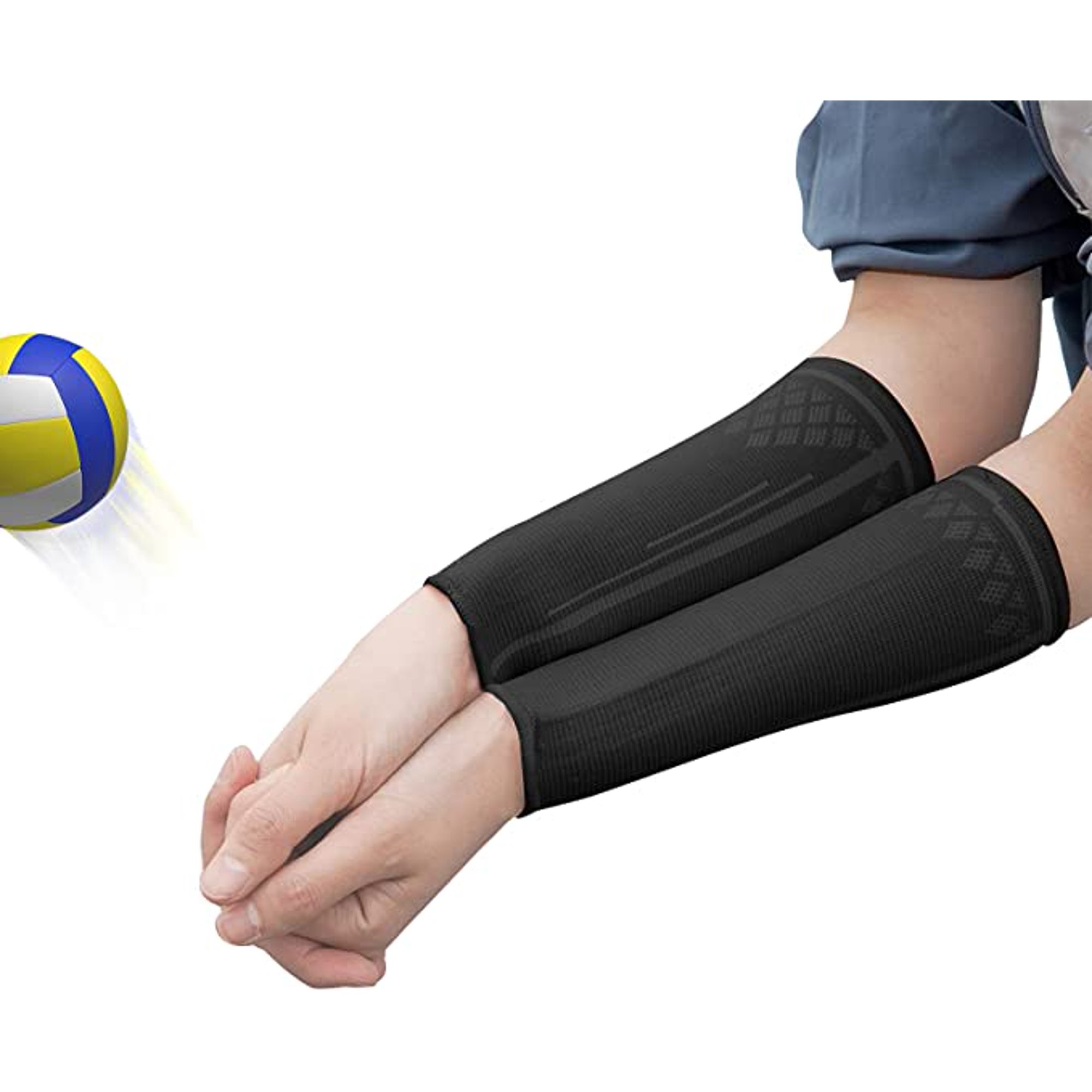 Hotfiary Manchons de bras rembourrés pour enfants, jeunes pour football Hotfiary Manchons de bras rembourrés pour enfants, jeunes pour football