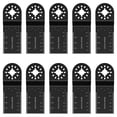 thumbnail image 1 of Multitool Blade 10pcs 35mm Multitool Blades High Carbon Steel Oscillating Saw Blades Quick Release Oscillating Blades Professional Fast Cut Swing Blades Compatible with Most Oscillating T, 1 of 9