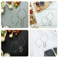 thumbnail image 3 of DEEPCRAFF 6Pcs Metal Jar Wire Lock Buckle Replacement for Glass Jar Sealing and Fastening, 3 of 8