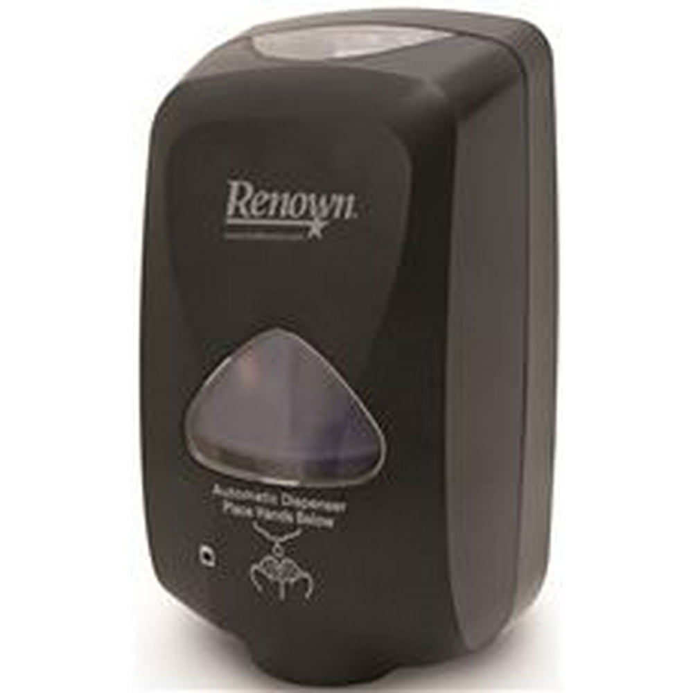 Renown TouchFree Foam Hand Soap Dispenser, 1,200 Ml, Black Walmart
