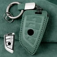 thumbnail image 4 of Car Key Fob Cover Case Protector Suede Leather Car Key Fob Case Cover For BMW X1 X2 X3 X4 X5 X6 X7 2 3 4 5 6 7 8, 4 of 8