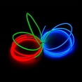 thumbnail image 1 of SIABC-EL Wire Mutilcolor, 2M Portable Battery Pack Neon Light Strip 360�� Cuttable Glowing Rope Lights for Parties, Halloween, DIY Decoration, 1 of 4